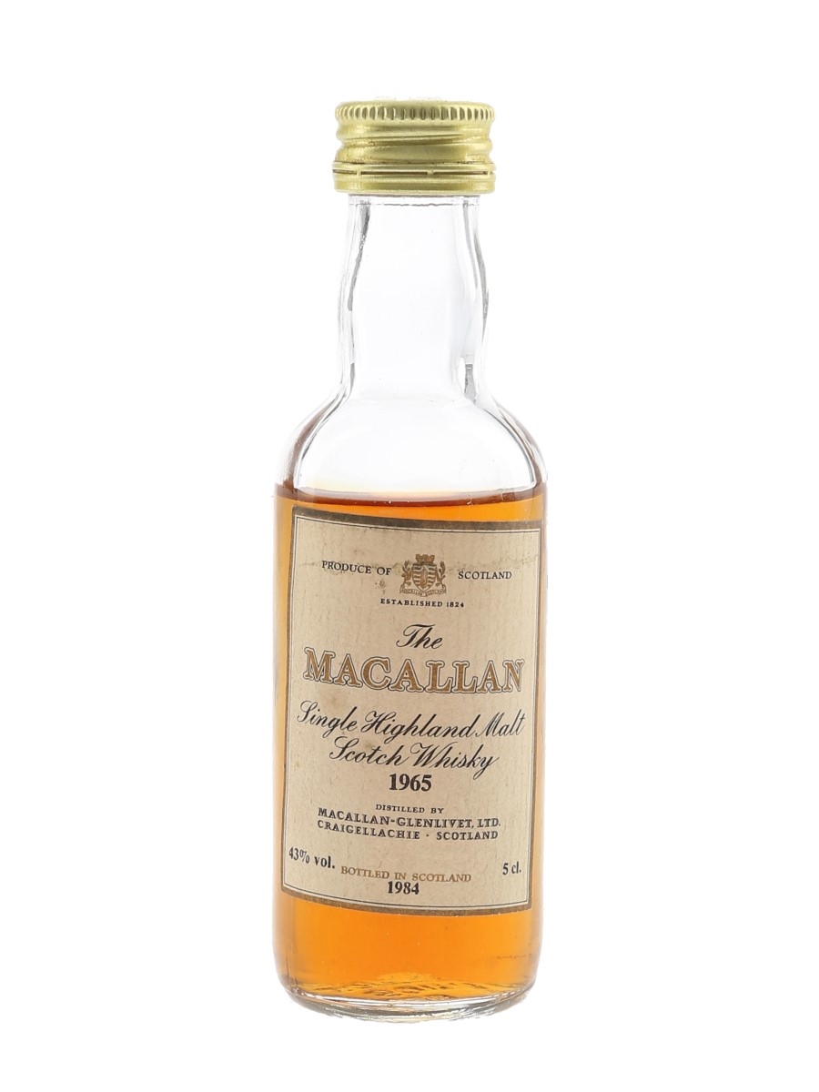 Macallan 1965 Bottled 1984 5cl / 43%