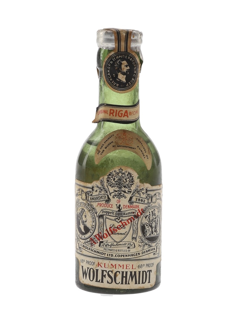 Kummel Wolfschmidt Bottled 1950s 3cl / 39%