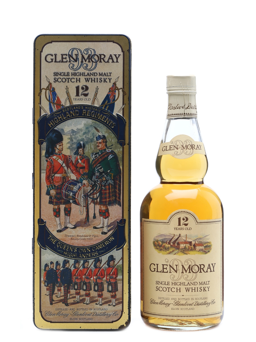 Glen Moray 12 Years Old Highland Regiments 75cl