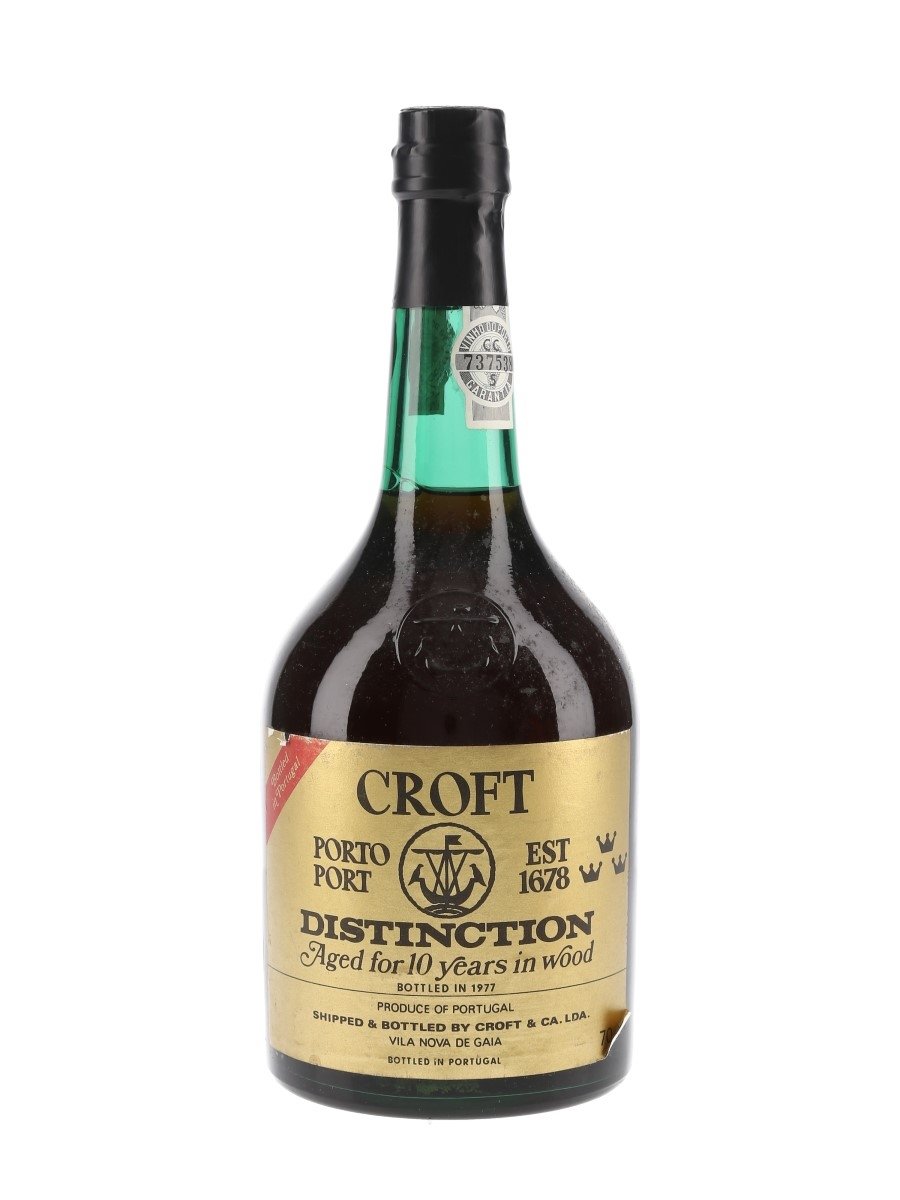Croft Distinction 10 Year Old Bottled 1977 70cl