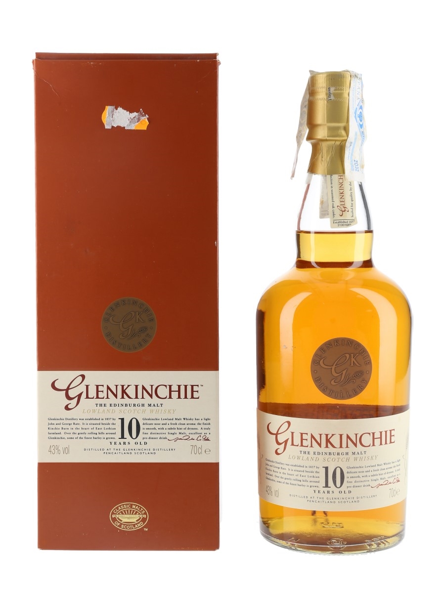Glenkinchie 10 Year Old Bottled 2000s 70cl / 43%