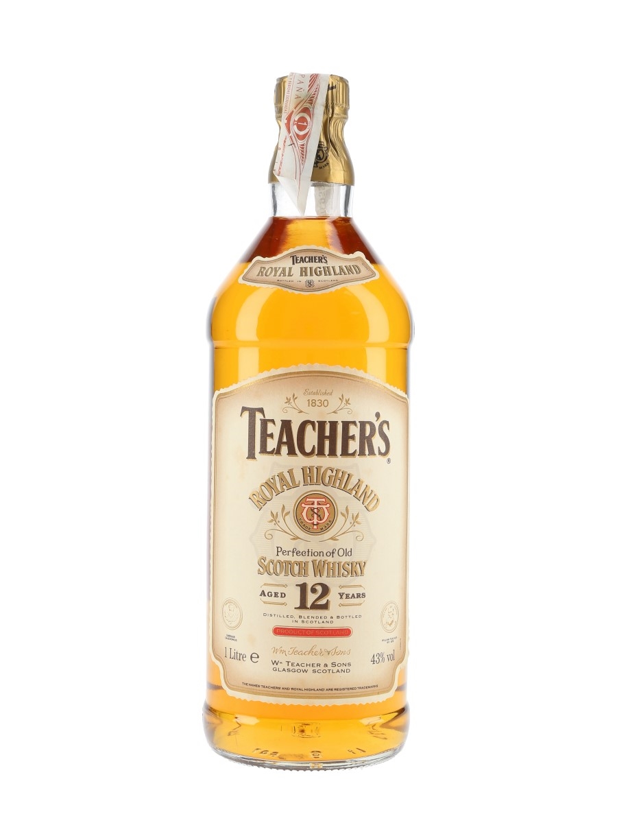 Teacher's Royal Highland 12 Year Old Bottled 1990s 100cl / 43%