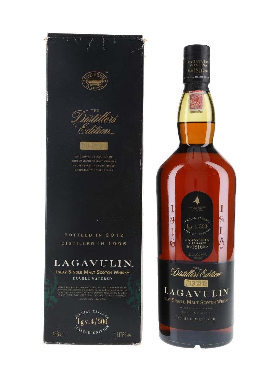 Lagavulin 1996 Distillers Edition Bottled 2012 100cl / 43%