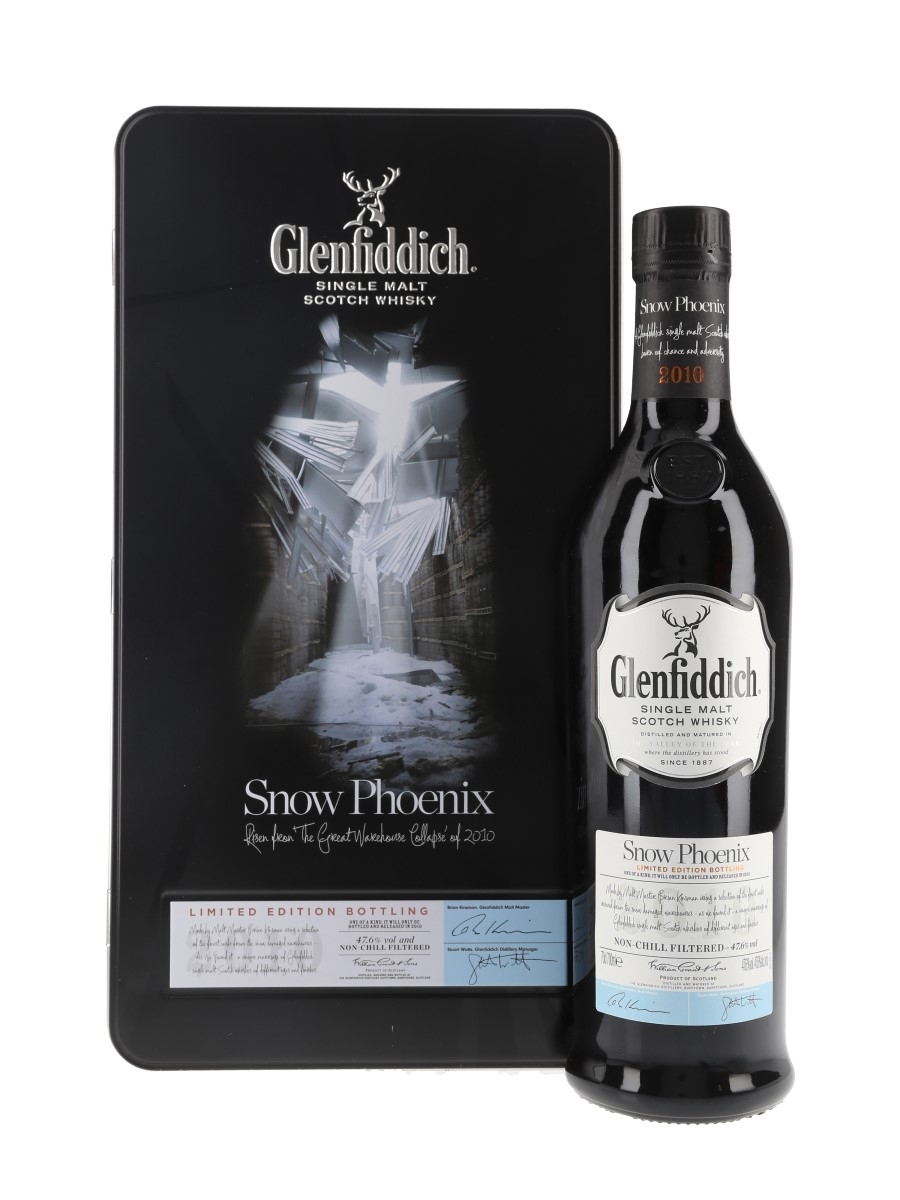 Glenfiddich Snow Phoenix Bottled 2010 70cl / 47.6%