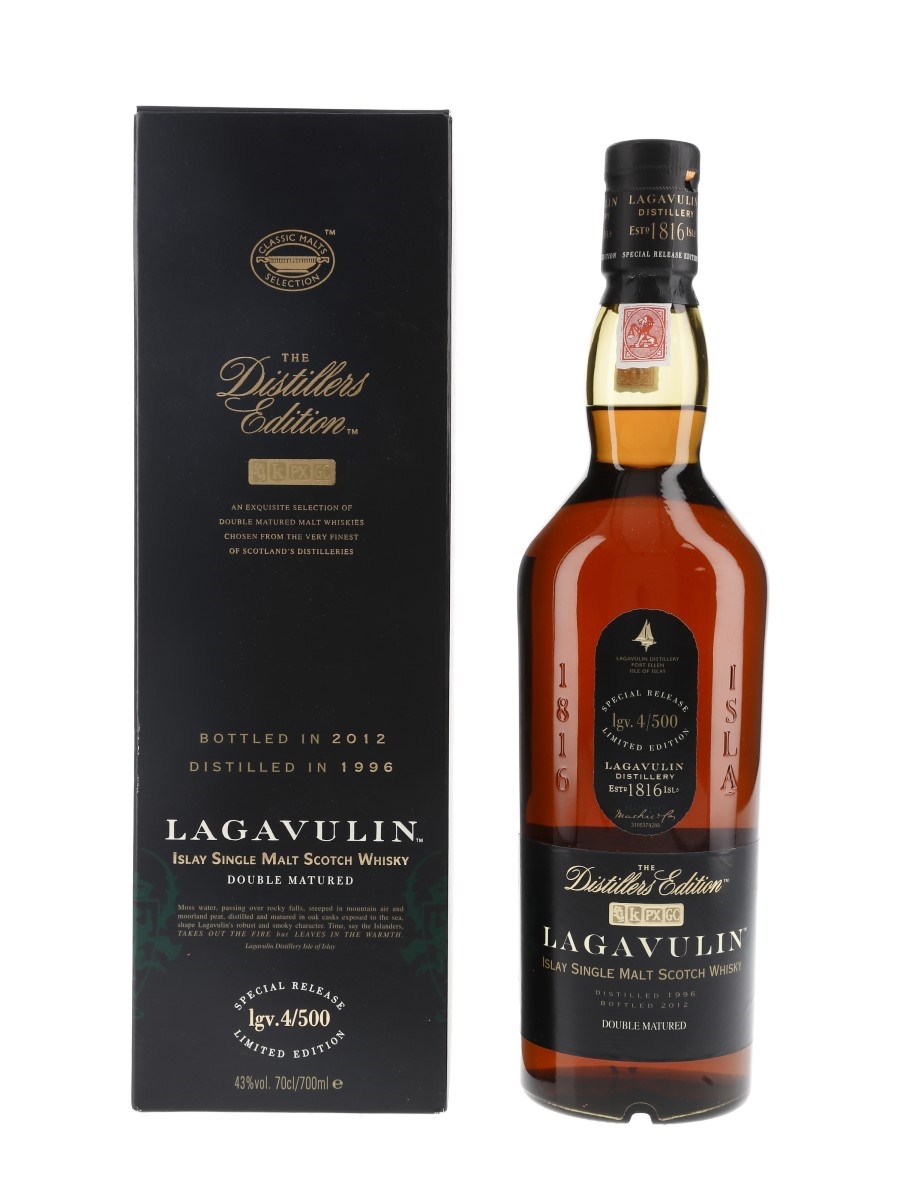 Lagavulin 1996 Distillers Edition Bottled 2012 70cl / 43%