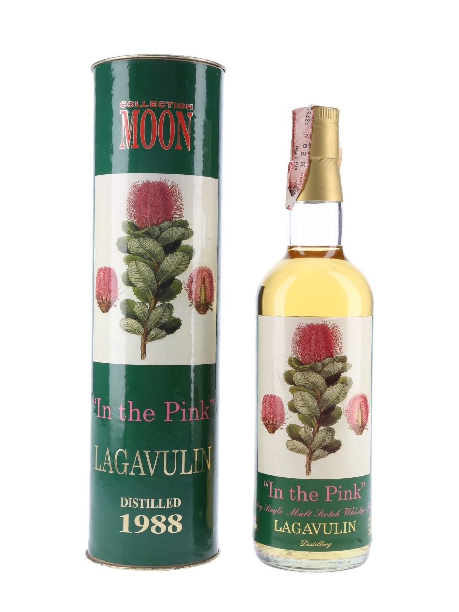 Lagavulin 1988 In The Pink Bottled 2000 - Moon Import 70cl / 46%