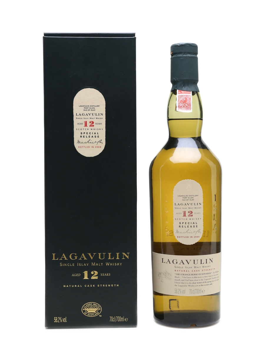 Lagavulin 12 Year Old Natural Cask Strength Special Releases 2004 70cl / 58.2%