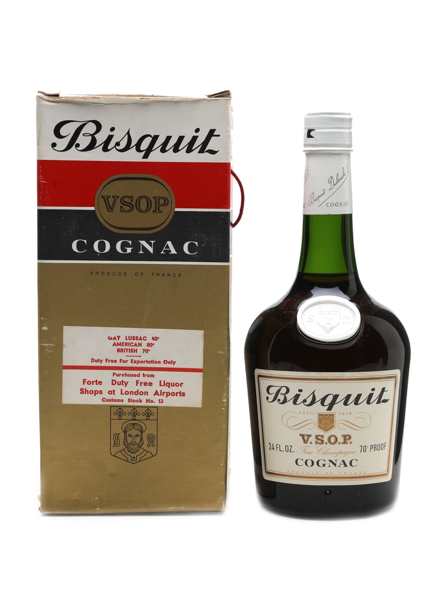 Bisquit VSOP Cognac Bottled 1970s 68cl / 40%