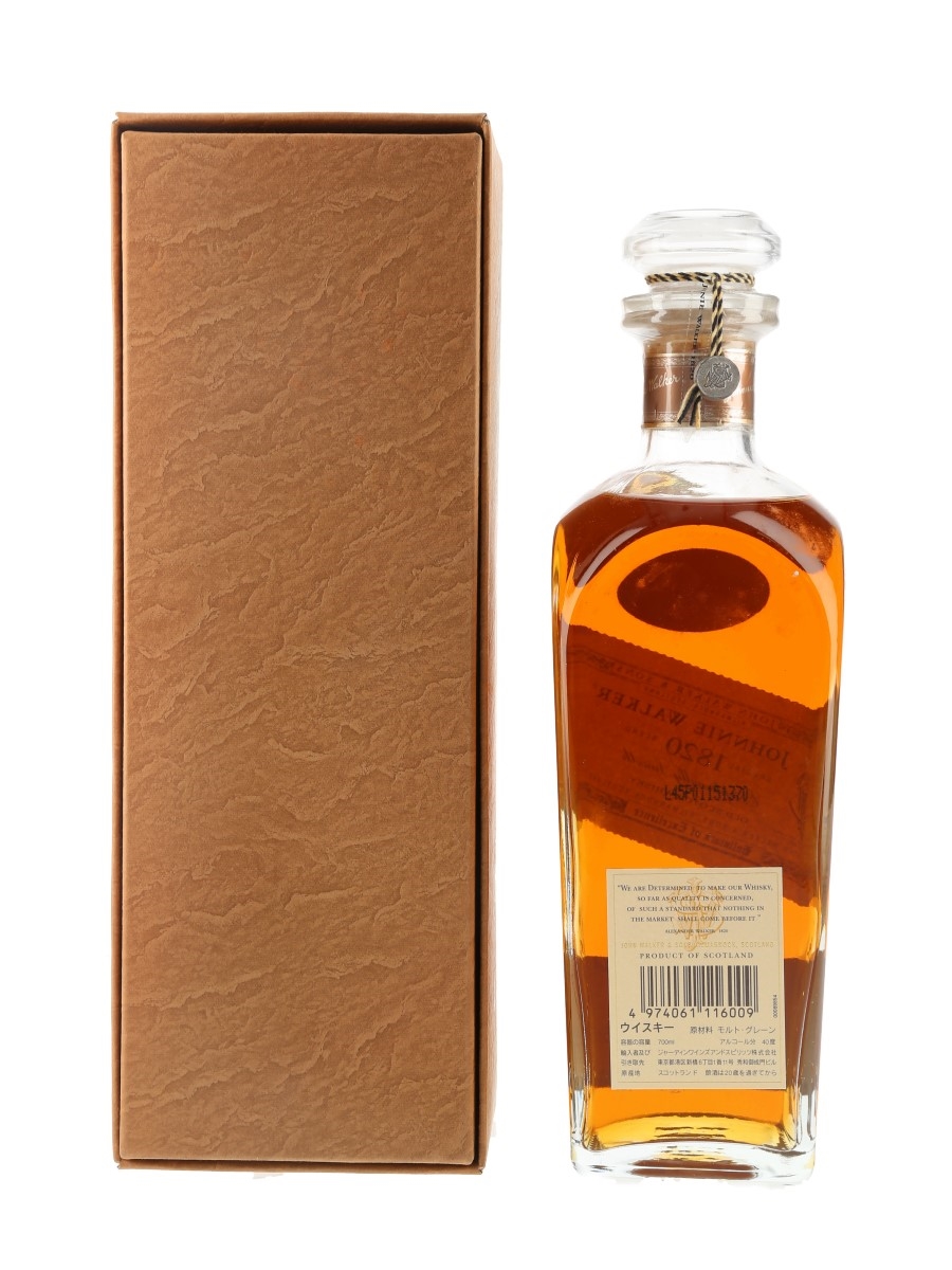 JOHNNIE WALKAER ジョニーウォーカー 1820 スペシャルブレンド