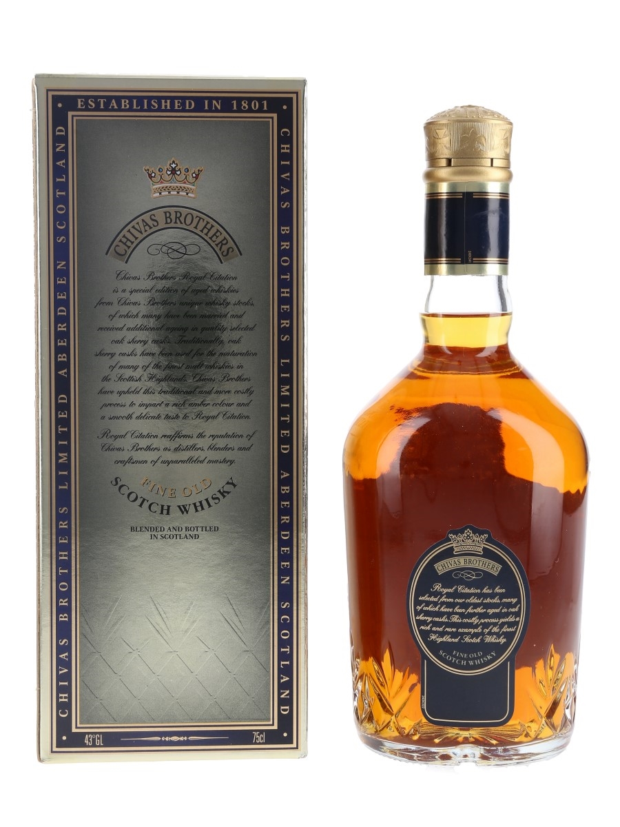 Chivas Brothers Royal Citation - Lot 96579 - Buy/Sell Blended