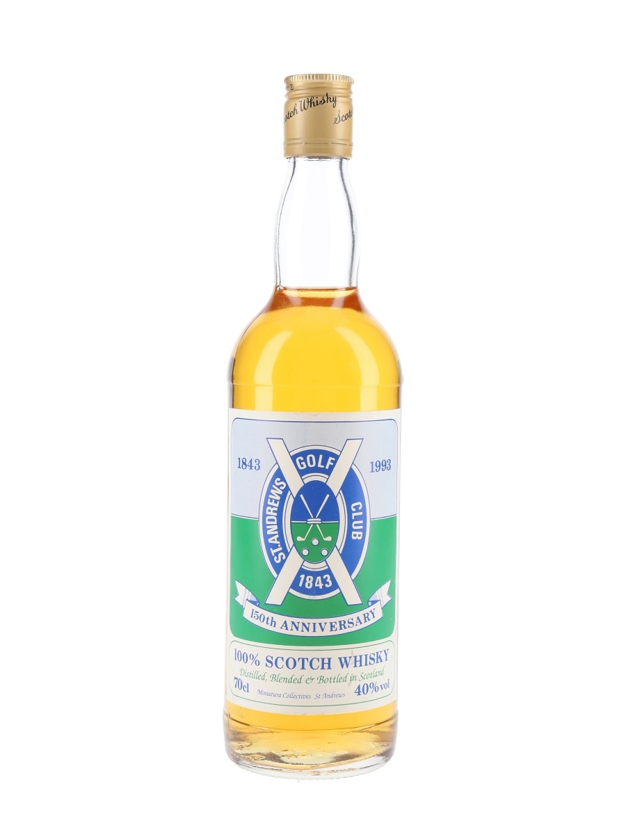 St Andrews Golf Club 150th Anniversary Bottled 1993 70cl / 43%