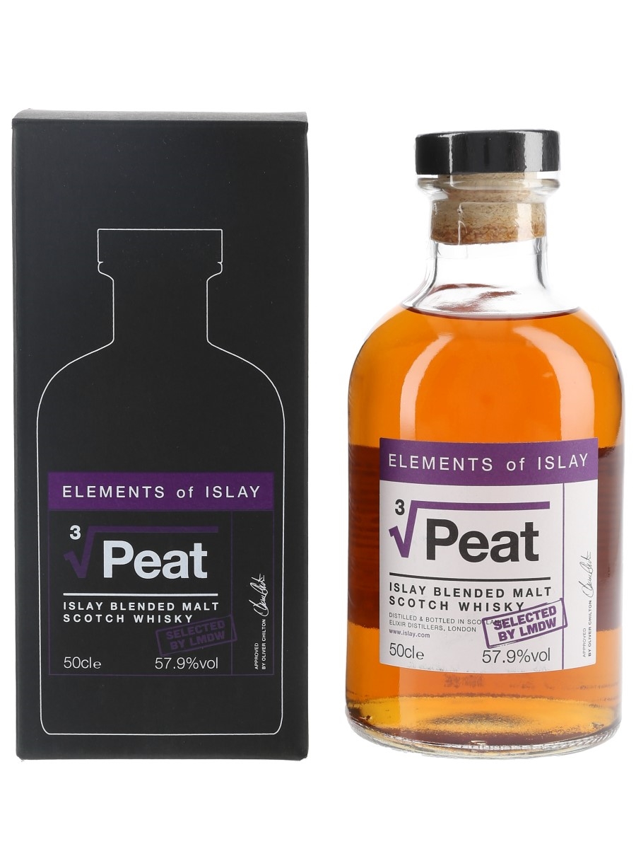 Elements of Islay Peat Cube Root Elixir Distillers - La Maison Du Whisky 50cl / 57.9%
