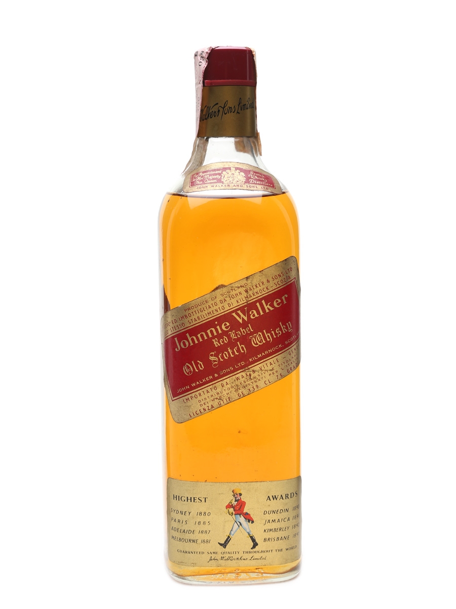 Johnnie Walker Red Label Bottled 1970s 75cl / 40%