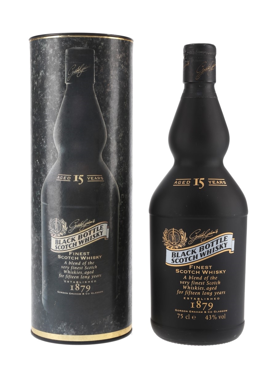 Black Bottle 15 Year Old Bottled 1980s - Gordon Graham & Co 75cl / 43%