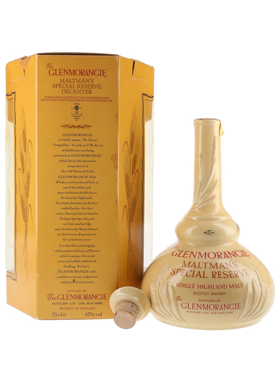 Glenmorangie 18 Year Old Maltman's Special Reserve - Lot 96917