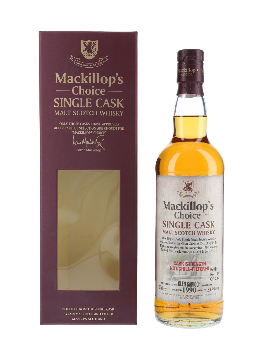 Glen Garioch 1990 Mackillop's Choice Bottled 2013 70cl / 53.8%