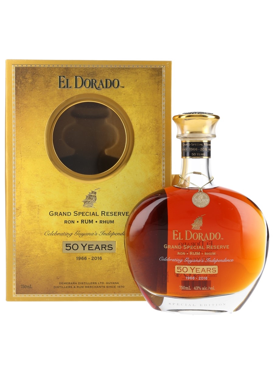 El Dorado Grand Special Reserve Guyana's Independence - 50th Anniversary 75cl / 43%