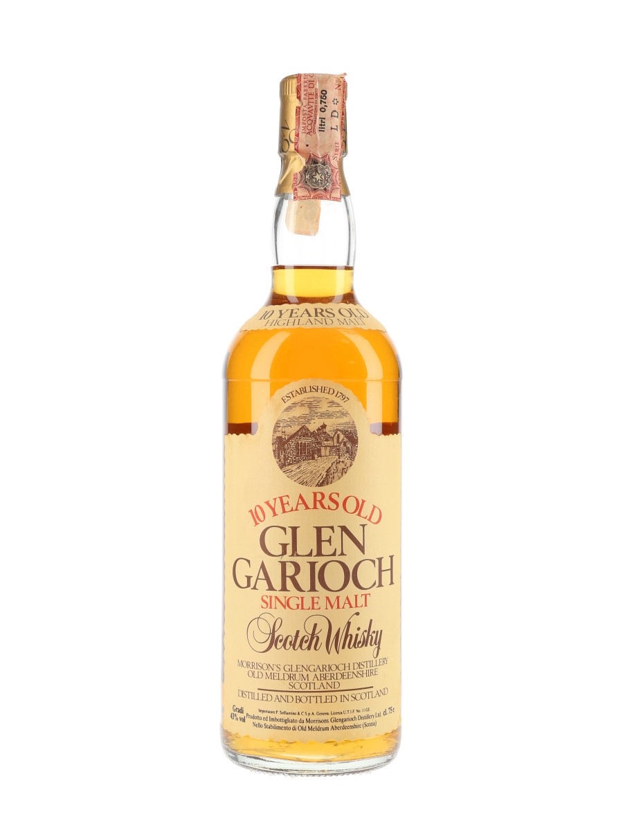 Glen Garioch 10 Year Old Bottled 1980s - Soffiantino 75cl / 43%