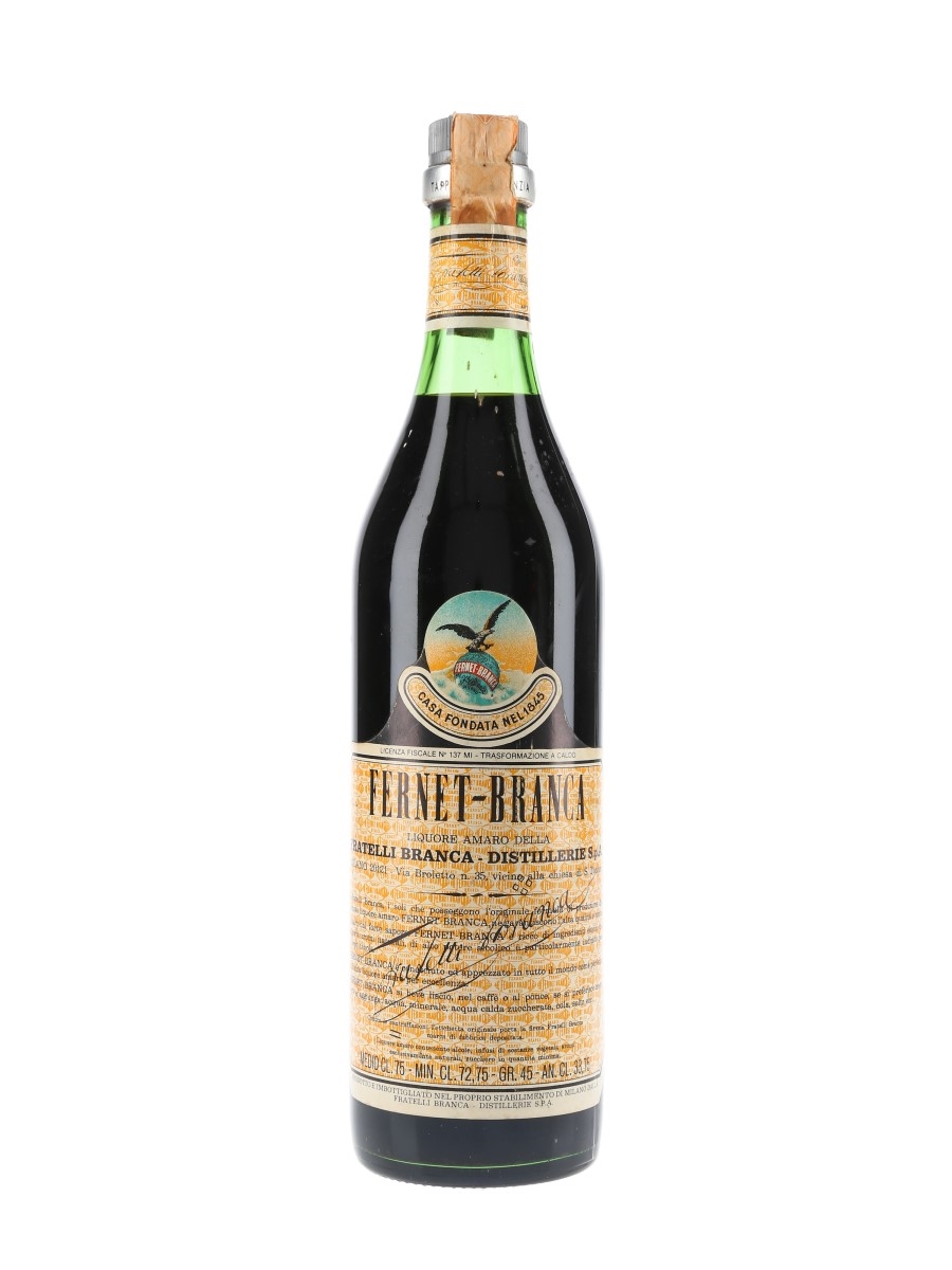 Fernet Branca Bottled 1979 75cl / 45%