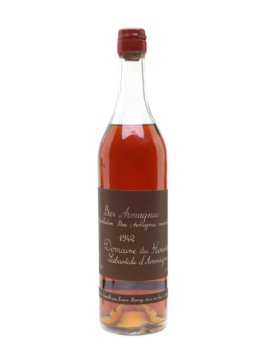 Domaine Du Hourtica 1942 Bas Armagnac Darroze - Bottled 1985 70cl / 44%