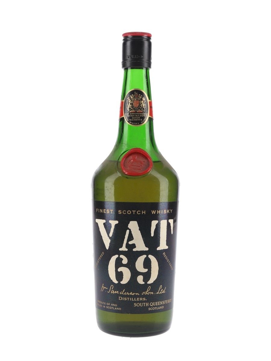 Vat 69 Bottled 1970s 75cl