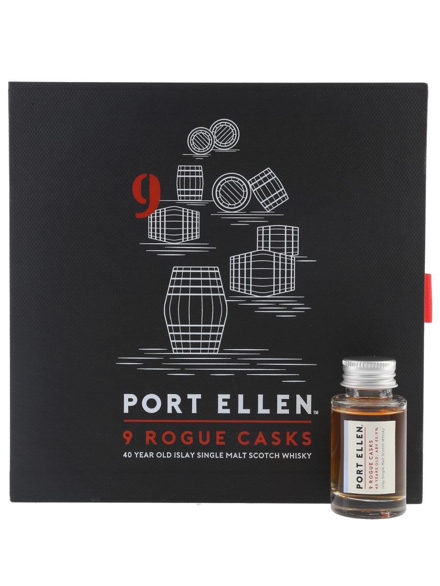 Port Ellen 40 Year Old 9 Rouge Casks  3cl / 50.9%