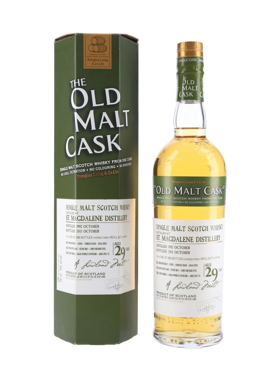 St Magdalene 1982 29 Year Old The Old Malt Cask Bottled 2011 - Douglas Laing 70cl / 50%
