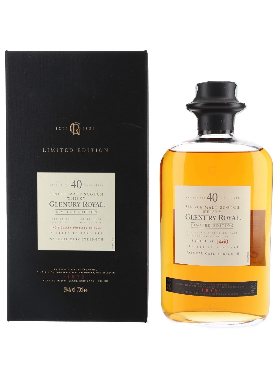 Glenury Royal 1970 40 Year Old Special Releases 2011 70cl / 59.4%