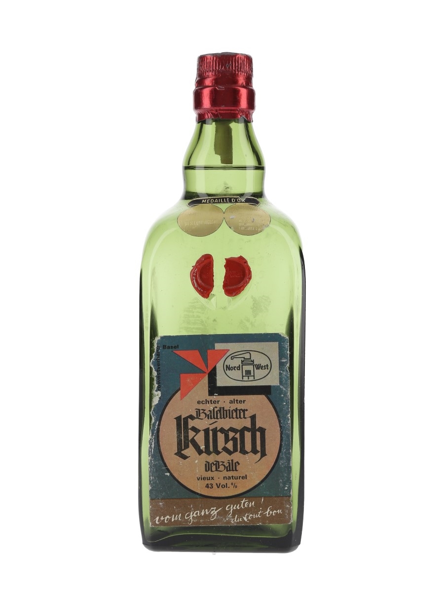 Nord West Baselbieter Kirsch Bottled 1960s - Switzerland 75cl / 43%
