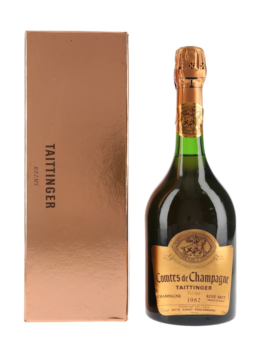Taittinger 1982 Comtes De Champagne Rose  75cl / 12%