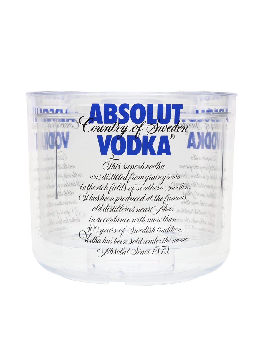 Absolut Vodka Ice Bucket Supadry 19cm x 15cm
