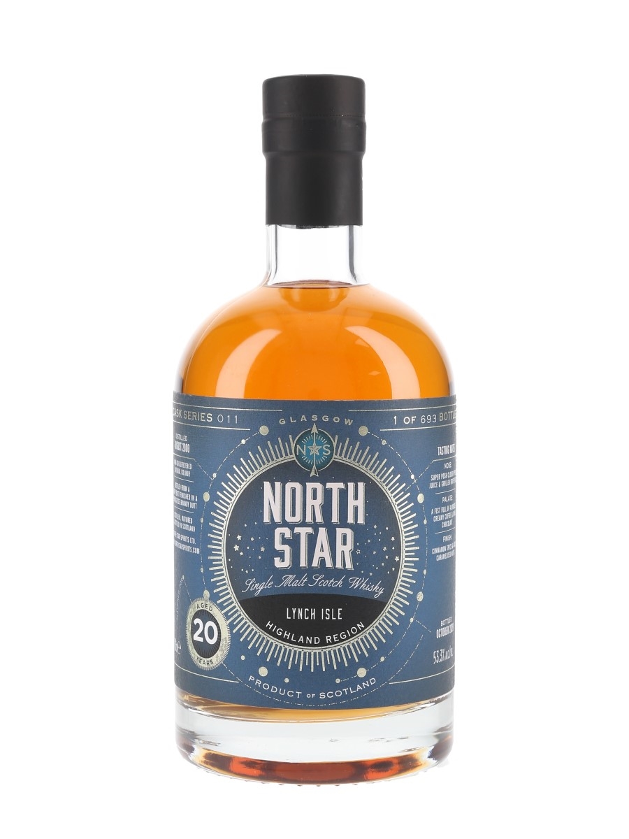 Lynch Isle (Clynelish) 2000 20 Year Old Cask Series 011 Bottled 2020 - North Star 70cl / 53.3%