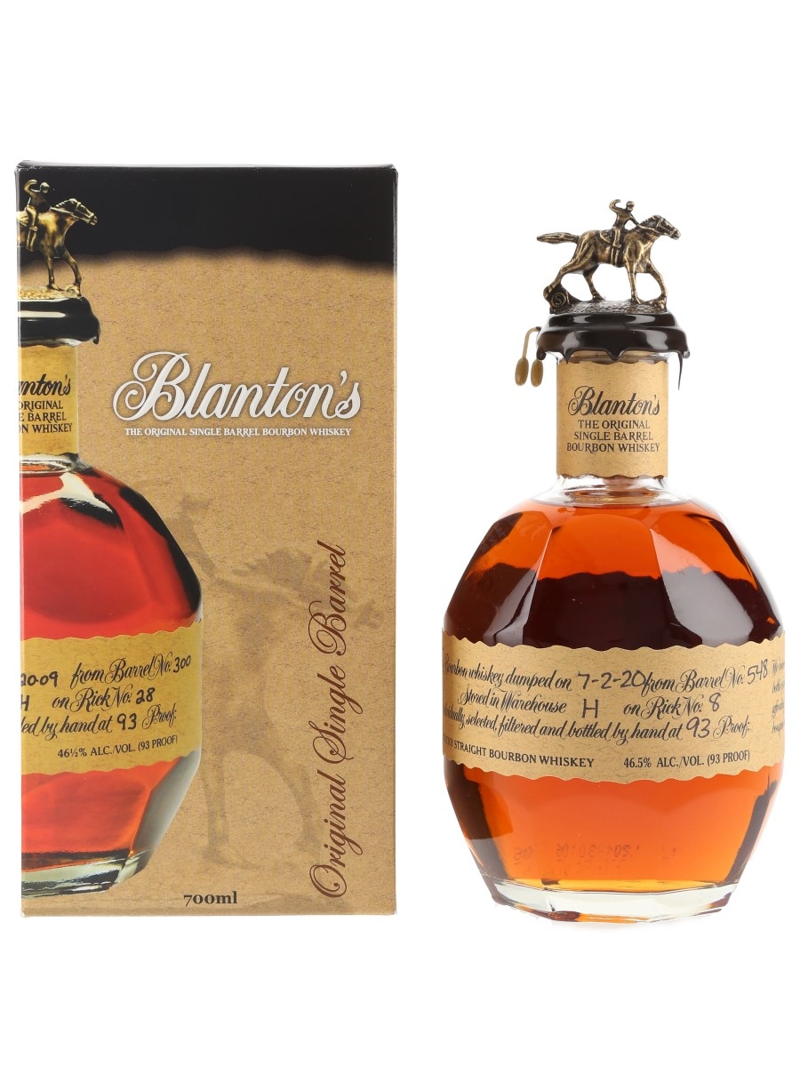 Blanton's Original Single Barrel No.548 Bottled 2020 70cl / 46.5%