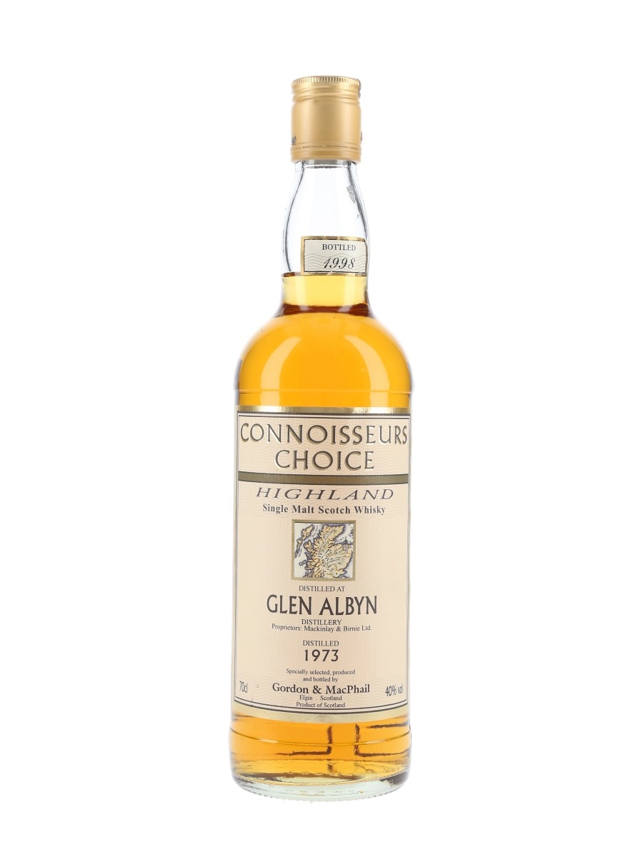 Glen Albyn 1973 Connoisseurs Choice Bottled 1998 - Gordon & MacPhail 70cl / 40%