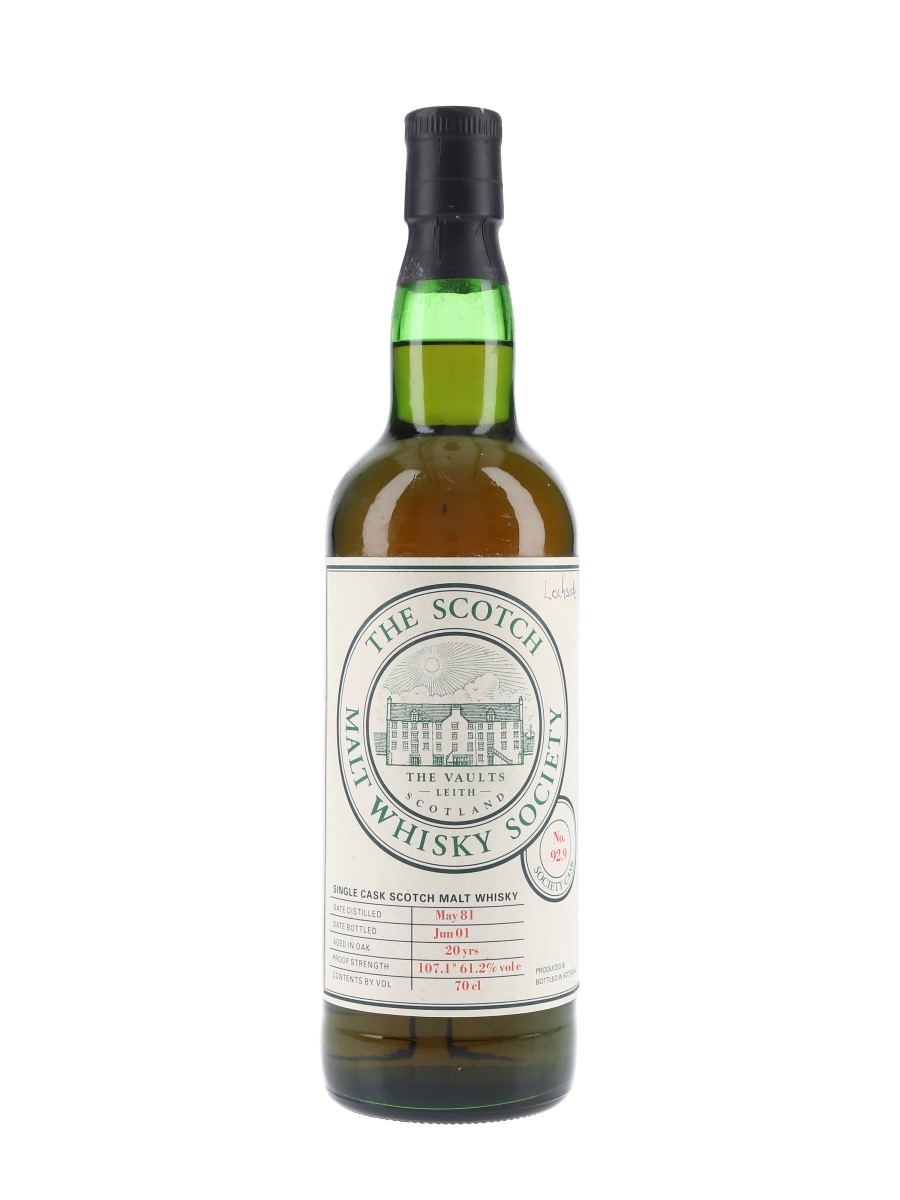 SMWS 92.9 Lochside 1981 20 Year Old 70cl / 61.2%