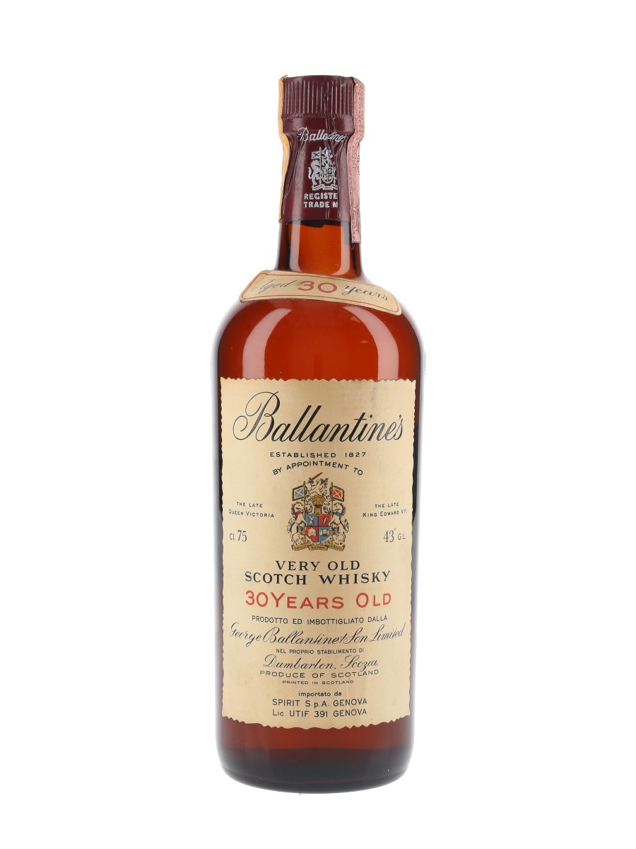 Ballantine's 30 Year Old - Lot 98715 - Buy/Sell Blended Whisky Online