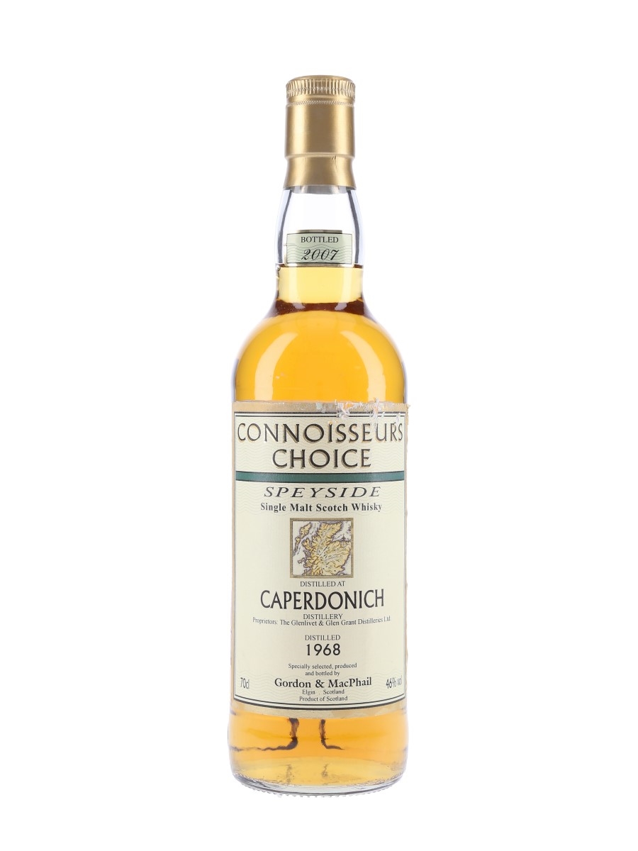 Caperdonich 1968 Connoisseurs Choice Bottled 2007 - Gordon & MacPhail 70cl / 40%