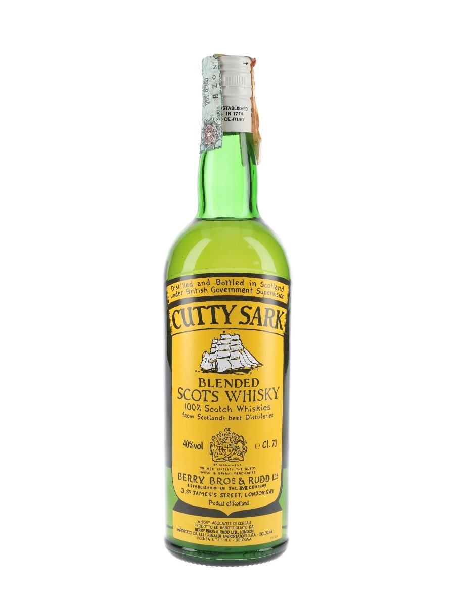 Cutty Sark Bottled 1990s-2000s - Rinaldi 70cl / 40%