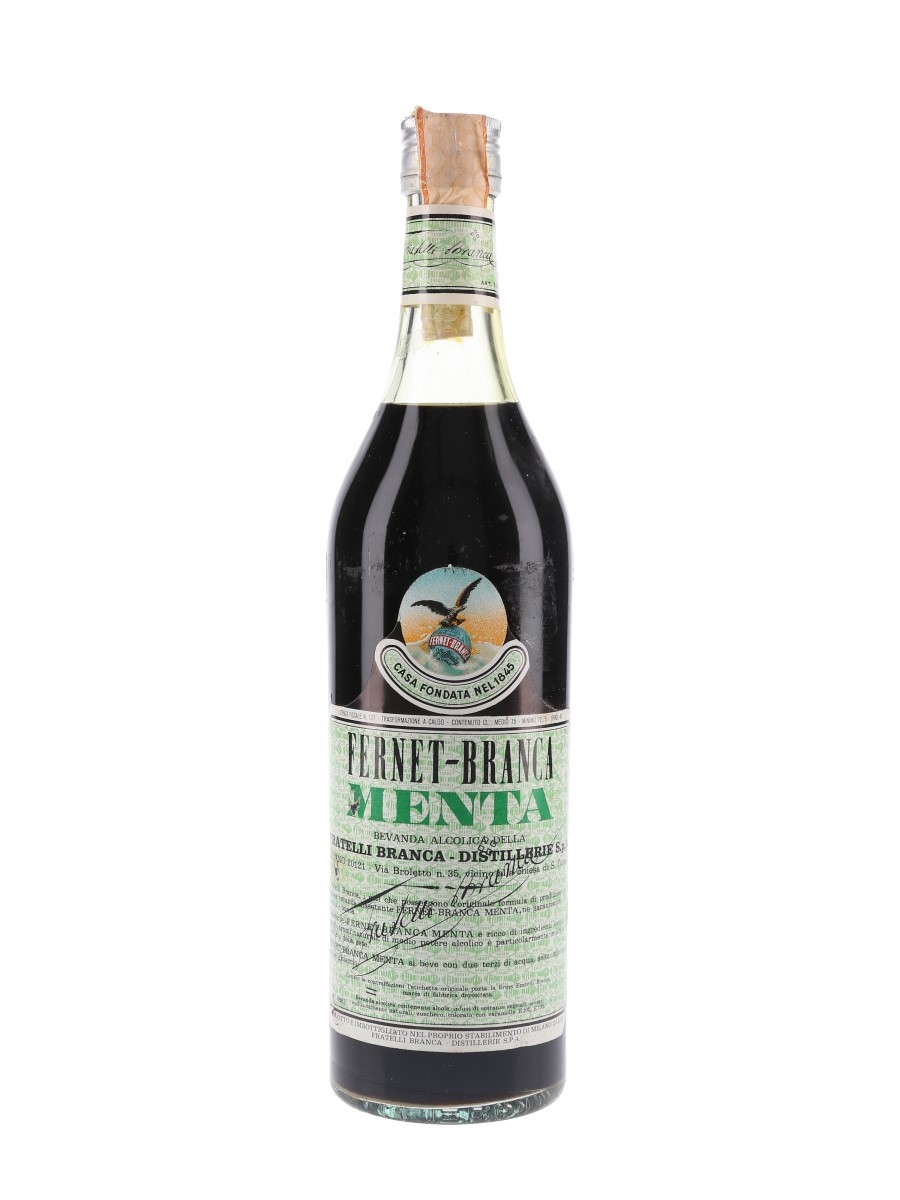 Fernet Branca Menta Bottled 1971 75cl / 40%