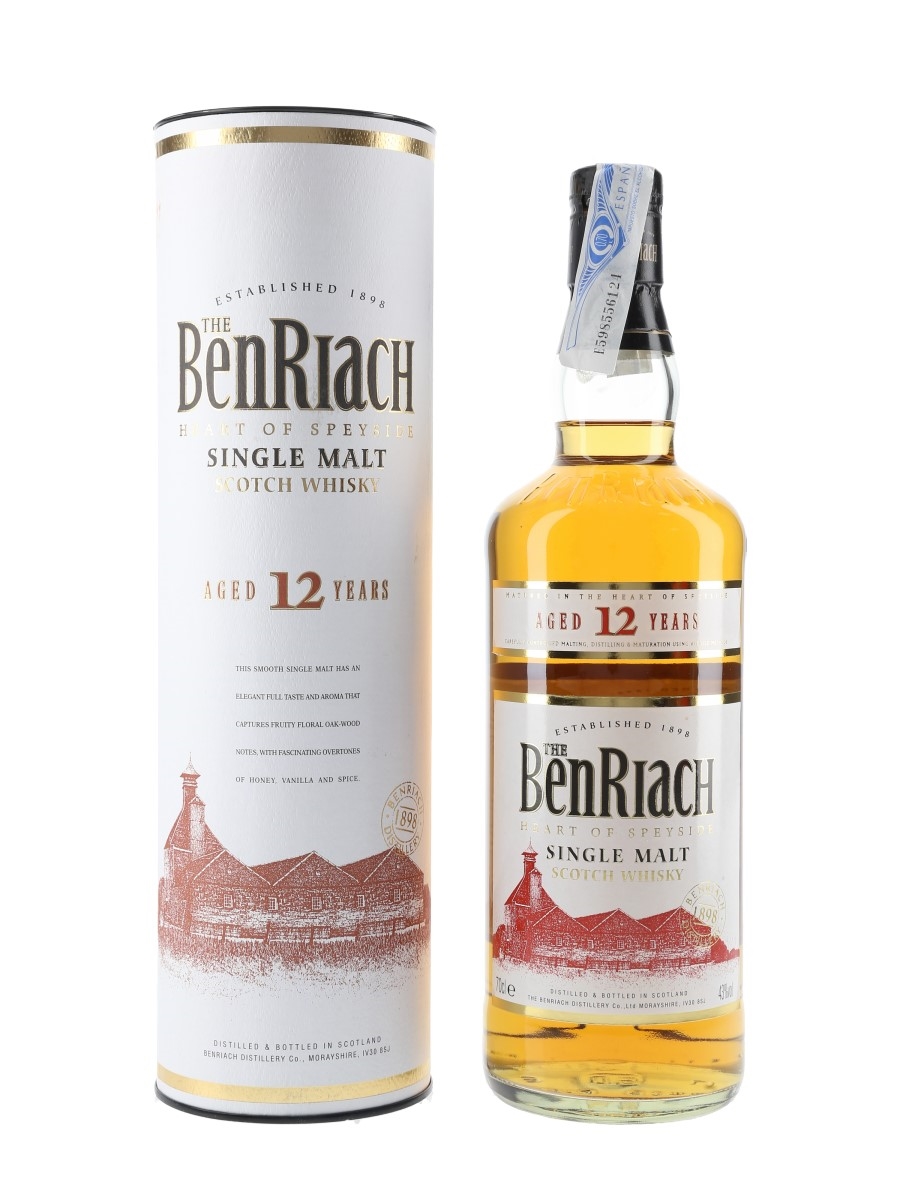 Benriach 12 Year Old  70cl / 43%