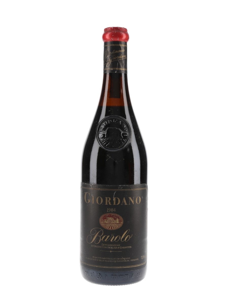 Giordano Barolo 1984 - Lot 100981 - Buy/Sell Italian Wine Online