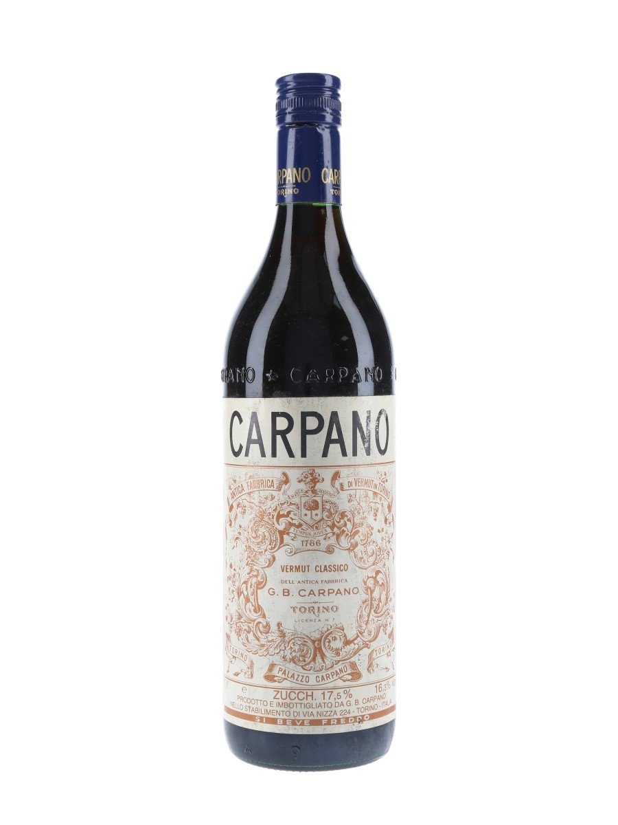 Carpano Vermouth Classico Bottled 1980s 100cl / 16.3%