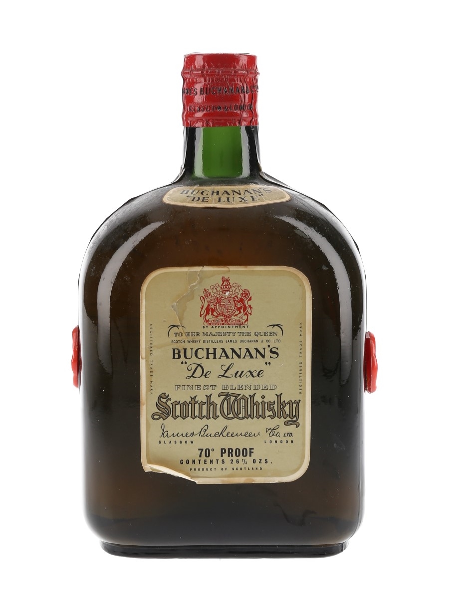 Buchanan's De Luxe Spring Cap Bottled 1950s-1960s 75.7cl / 40%