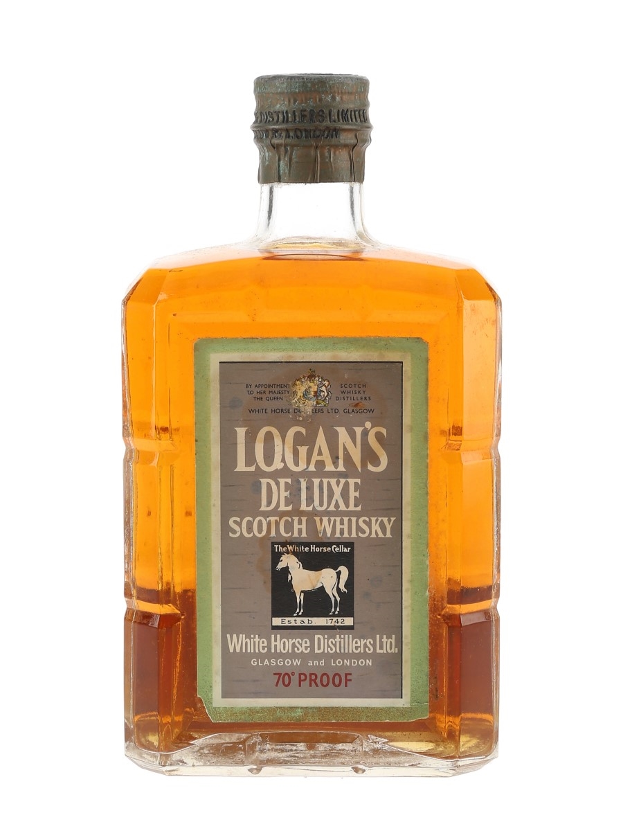 Logan's De Luxe Bottled 1960s - White Horse Distillers 75cl / 40%