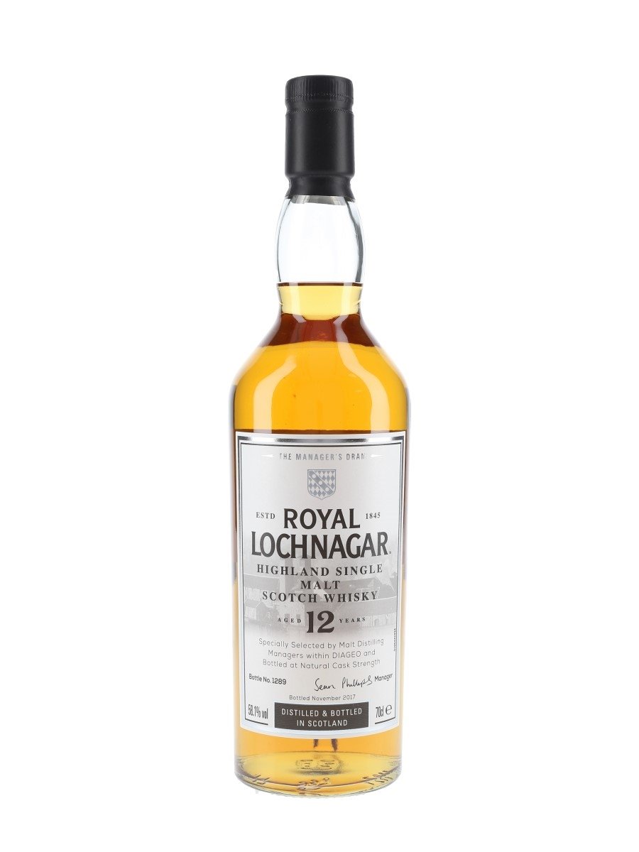Royal Lochnagar 12 Year Old Bottled 2017 - The Manager's Dram 70cl / 58.1%