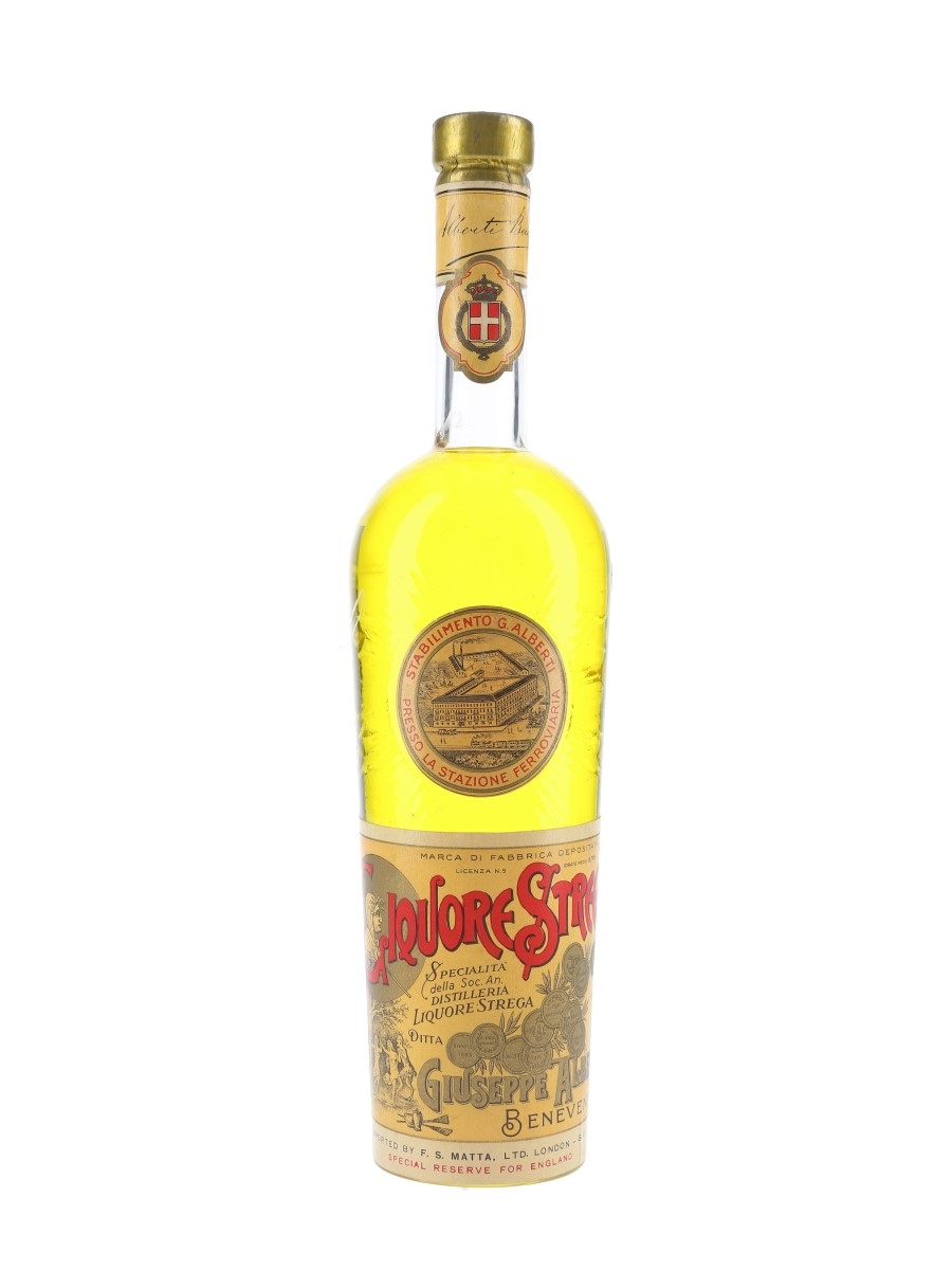 Strega Liqueur Bottled 1950s - Matta 70cl / 42.28%