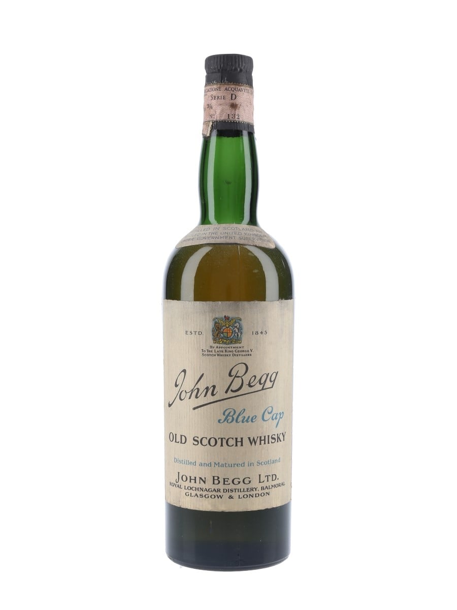 John Begg Blue Cap - Lot 98598 - Buy/Sell Blended Whisky Online