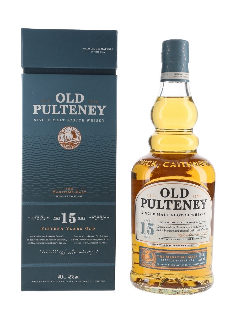 Old Pulteney 15 Year Old  70cl / 46%
