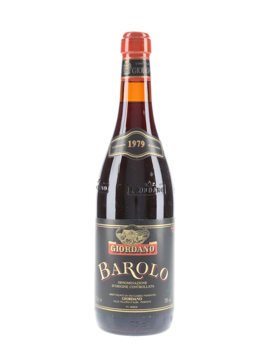 Giordano Barolo 1979 - Lot 100994 - Buy/Sell Italian Wine Online
