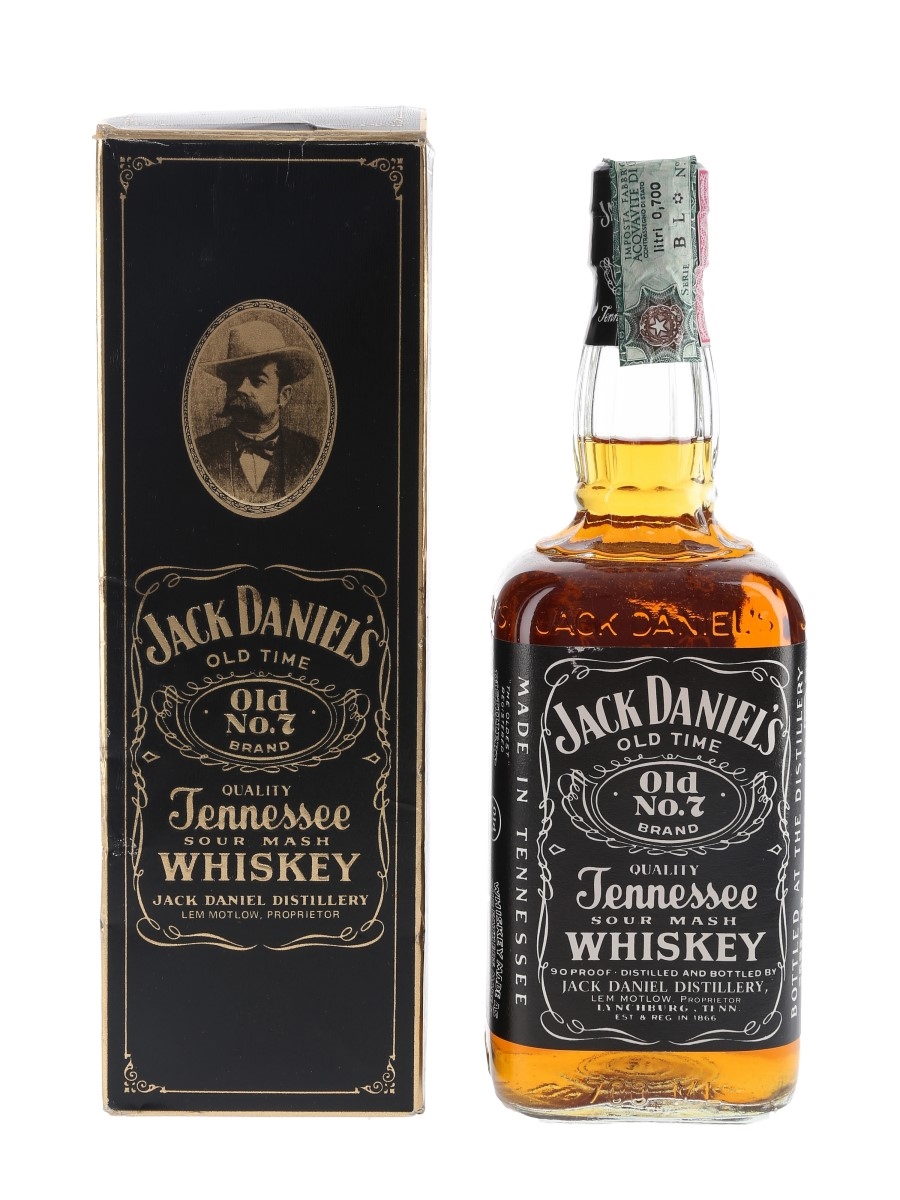 Jack Daniel's Old No.7 Bottled 1980s - Soffiantino 70cl / 45%